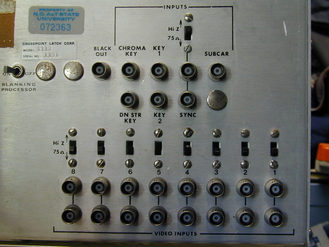 crosspoint latch 6112 back input panel